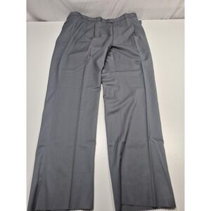 Palm Beach Reflex Dress Pants Men's 46x36 Gray Wool Pleated Big & Tall NWT